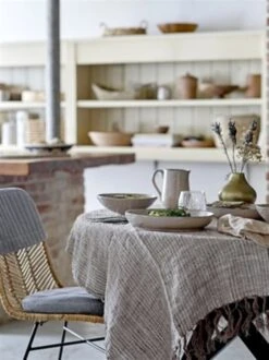 Bloomingville Alia Bord Rose - Set Van 6 Stuks Ø23,5xH4,5 Cm -Bloomingville bloomingville alia bord rose set van 6 stuks 235xh 3