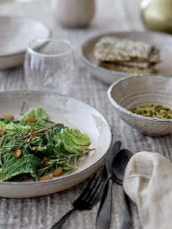 Bloomingville Alia Schaal Rose - Set Van 6 Stuks - Ø21xH7 Cm -Bloomingville bloomingville alia schaal rose set van 6 stuks 21x 5