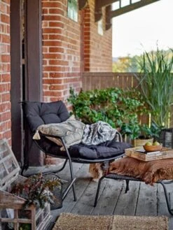 Bloomingville Boel Stoel Met Voetenbank - 82059701 21 Bloomingville Boel Stoel Met Voetenbank - 82059701 -Bloomingville bloomingville boel stoel met voetenbank 82059701 9