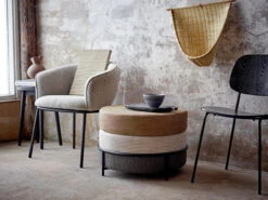 Bloomingville Cortone Eetkamerstoel - Grijs -Bloomingville bloomingville cortone eetkamerstoel grijs 8