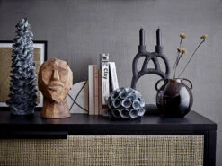 Bloomingville Decoratie Object Aardewerk - Blauw -Bloomingville bloomingville decoratie object aardewerk blauw 2