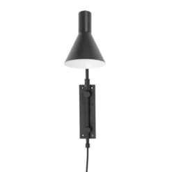 Bloomingville Edil Wandlamp - Zwart -Bloomingville bloomingville edil wandlamp zwart 2