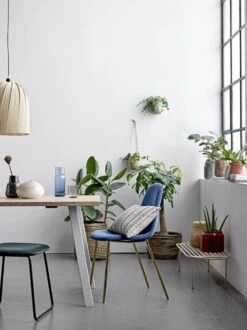 Bloomingville Em Eetkamerstoel Blauw -Bloomingville bloomingville em eetkamerstoel blauw 5