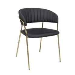 Bloomingville Form Stoel Zwart -Bloomingville bloomingville form stoel zwart 2