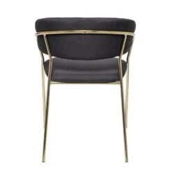 Bloomingville Form Stoel Zwart -Bloomingville bloomingville form stoel zwart 4