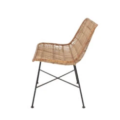 Bloomingville Haillie Bank Rotan- Naturel -Bloomingville bloomingville haillie bank rotan naturel 3