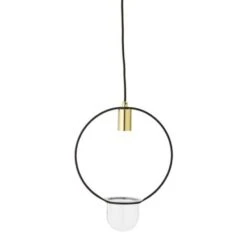 Bloomingville Hanglamp Gold Finish Glas -Bloomingville bloomingville hanglamp gold finish glas 2