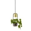 Bloomingville Hanglamp Gold Finish LED Glas -Bloomingville bloomingville hanglamp gold finish led glas