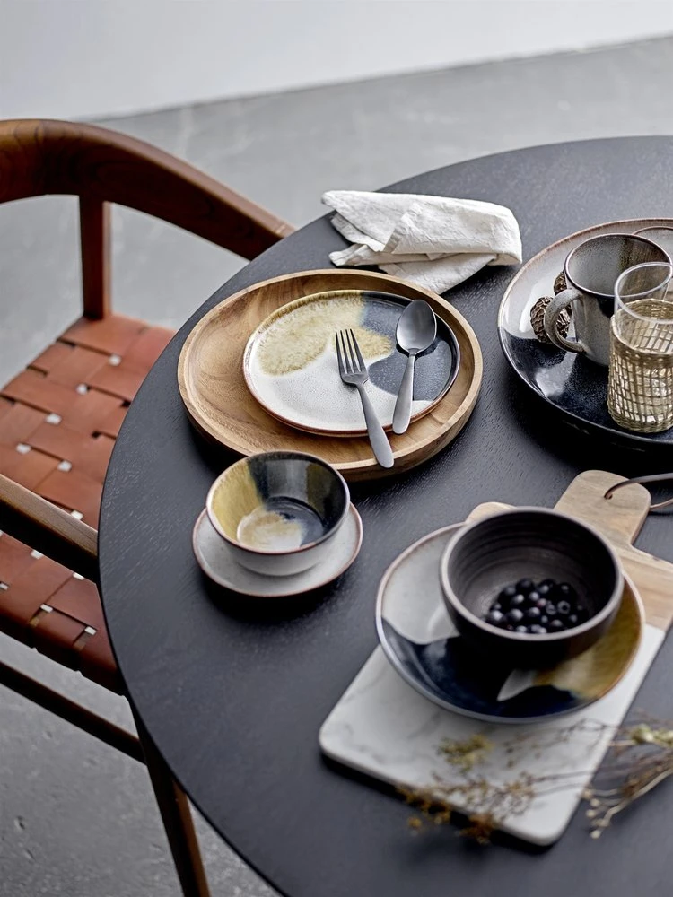 Bloomingville Jules Bord - Set Van 6 Stuks Ø22cm 6 Bloomingville Jules Bord - Set Van 6 Stuks Ø22cm - Afbeelding 4