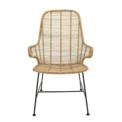 Bloomingville Lake Loungestoel Naturel Rotan