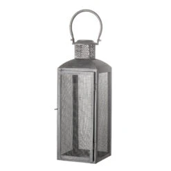 Bloomingville Lantaarn Metaal - Zwart L15xH44xW15 Cm