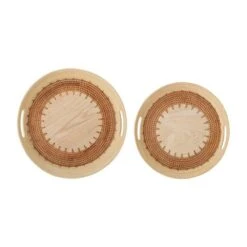 Bloomingville Lany Dienblad - Set Van 2 Stuks -Bloomingville bloomingville lany dienblad set van 2 stuks 2