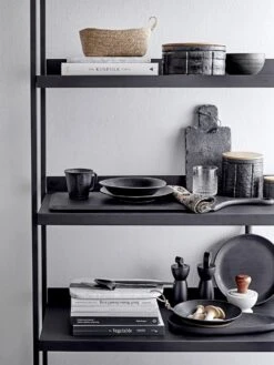 Bloomingville Lot Kast Met Planken Metaal - Zwart -Bloomingville bloomingville lot kast met planken metaal zwart 6