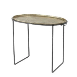 Bloomingville Lou Koffietafel Metaal - Messing -Bloomingville bloomingville lou koffietafel metaal messing 1