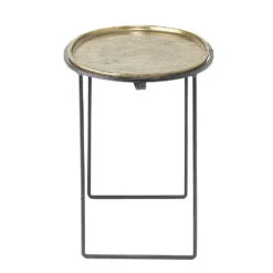 Bloomingville Lou Koffietafel Metaal - Messing -Bloomingville bloomingville lou koffietafel metaal messing 2