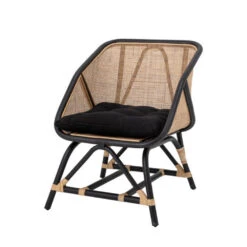 Bloomingville Loue Loungestoel - Zwart -Bloomingville bloomingville loue loungestoel zwart 2