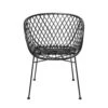 Bloomingville Loungestoel Zwart Rotan -Bloomingville bloomingville loungestoel zwart rotan
