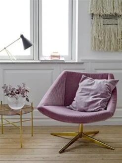 Bloomingville Lucca Koffietafel Bruin Glas Metaal -Bloomingville bloomingville lucca koffietafel bruin glas metaal 1