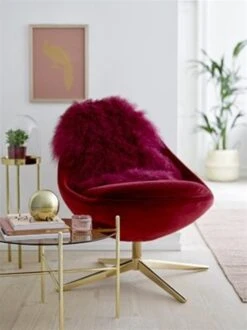 Bloomingville Lucca Koffietafel Bruin Glas Metaal -Bloomingville bloomingville lucca koffietafel bruin glas metaal 3