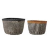 Bloomingville Mand Abaca - Set Van 2 -Bloomingville bloomingville mand abaca set van 2