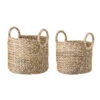 Bloomingville Mand Water Hyacinth Naturel - Set Van 2 -Bloomingville bloomingville mand water hyacinth naturel set van