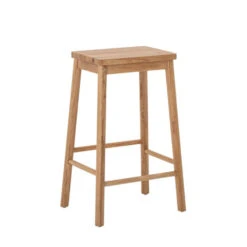 Bloomingville Mats Kruk Eikenhout - Naturel -Bloomingville bloomingville mats kruk eikenhout naturel 3