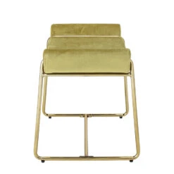 Bloomingville Megan Stoel - Geel -Bloomingville bloomingville megan stoel geel 3