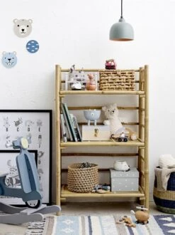 Bloomingville Mini Bamboe Kast Met Planken -Bloomingville bloomingville mini bamboe kast met planken 8