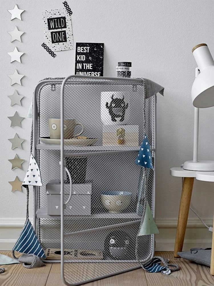 Bloomingville Mini Bijzettafel Set Wit Hout Wolken 8 Bloomingville Mini Bijzettafel Set Wit Hout Wolken - Afbeelding 6