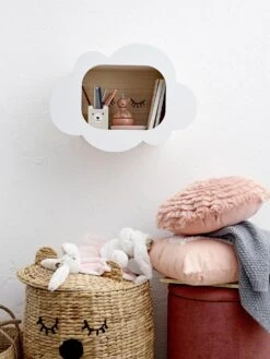 Bloomingville Mini Display Kast Wolk Wit -Bloomingville bloomingville mini display kast wolk wit 3