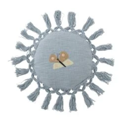 Bloomingville Mini Elinna Kussen - Blauw