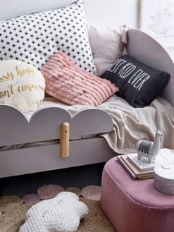 Bloomingville Mini Kussen Katoen - Roze 50x30cm -Bloomingville bloomingville mini kussen katoen roze 50x30cm 2