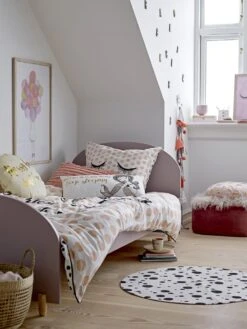 Bloomingville Mini Kussen Katoen - Roze 50x30cm -Bloomingville bloomingville mini kussen katoen roze 50x30cm 5