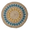 Bloomingville Mini Marlin Vloerkleed Jute -Bloomingville bloomingville mini marlin vloerkleed jute