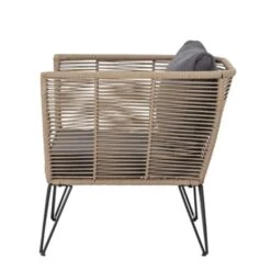 Bloomingville Mundo Loungestoel - Bruin -Bloomingville bloomingville mundo loungestoel bruin 3