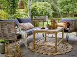 Bloomingville Mundo Loungestoel - Bruin -Bloomingville bloomingville mundo loungestoel bruin 5