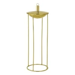 Bloomingville Olielamp Goud Ø19x57cm
