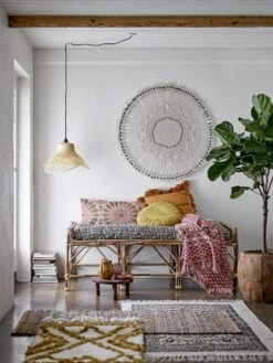 Bloomingville Pammi Bank Riet - Naturel -Bloomingville bloomingville pammi bank riet naturel 3