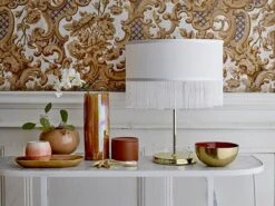 Bloomingville Paula Bord Bruin - Set Van 6 Stuks -Bloomingville bloomingville paula bord bruin set van 6 stuks 6