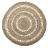 Bloomingville Rond Vloerkleed Jute -Bloomingville bloomingville rond vloerkleed jute