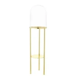 Bloomingville See Me Pedestal Glazen Display Ijzer