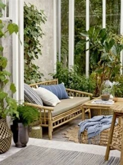 Bloomingville Sole Bank Naturel Bamboe -Bloomingville bloomingville sole bank naturel bamboe 11