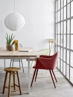 Bloomingville Sole Kruk Naturel Bamboe -Bloomingville bloomingville sole kruk naturel bamboe 5