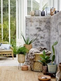 Bloomingville Sole Loungestoel Naturel Bamboe -Bloomingville bloomingville sole loungestoel naturel bamboe 6