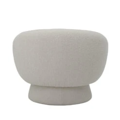 Bloomingville Ted Loungestoel - Wit -Bloomingville bloomingville ted loungestoel wit 4