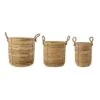 Bloomingville Tesser Manden Set Van 3 Stuks - 82056759 -Bloomingville bloomingville tesser manden set van 3 stuks 820567
