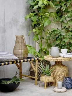 Bloomingville Vida Bank Naturel Bamboe -Bloomingville bloomingville vida bank naturel bamboe 6