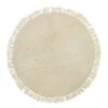 Bloomingville Vloerkleed Rond Wol Ø110cm -Bloomingville bloomingville vloerkleed rond wol 110cm